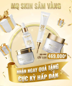 combo 4 sản phẩm sâm vàng mqskin